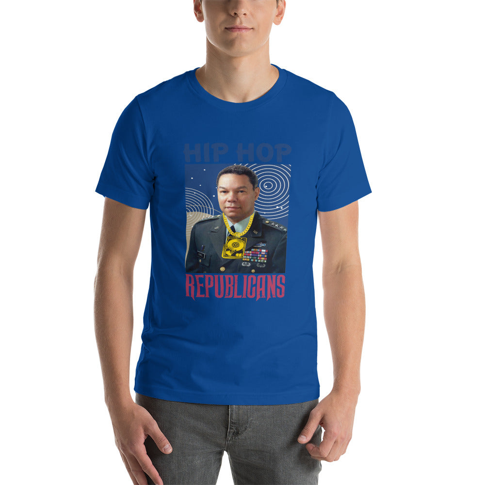 Breaking Barriers: Colin Powell x Hip Hop x Republican Tee Design
