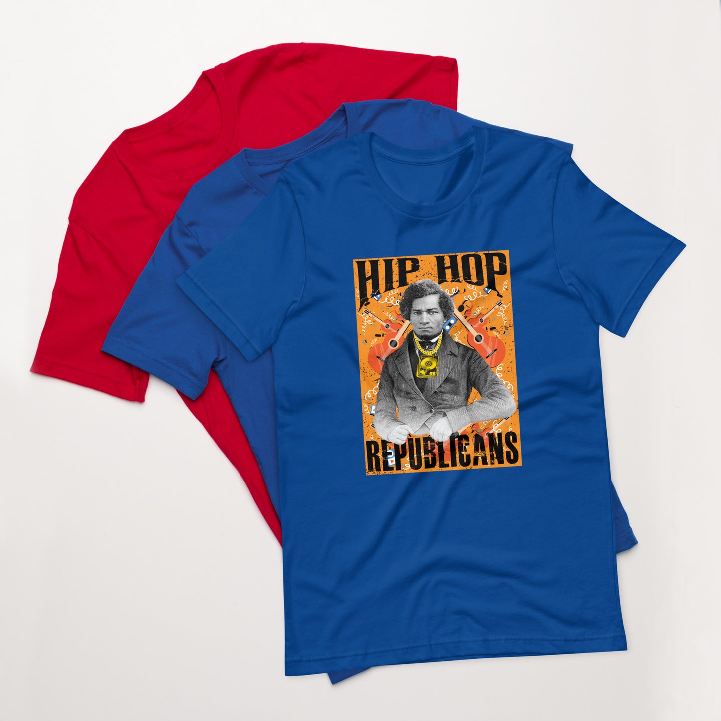Championing Freedom: Frederick Douglass x Hip Hop x Republican Tee Design