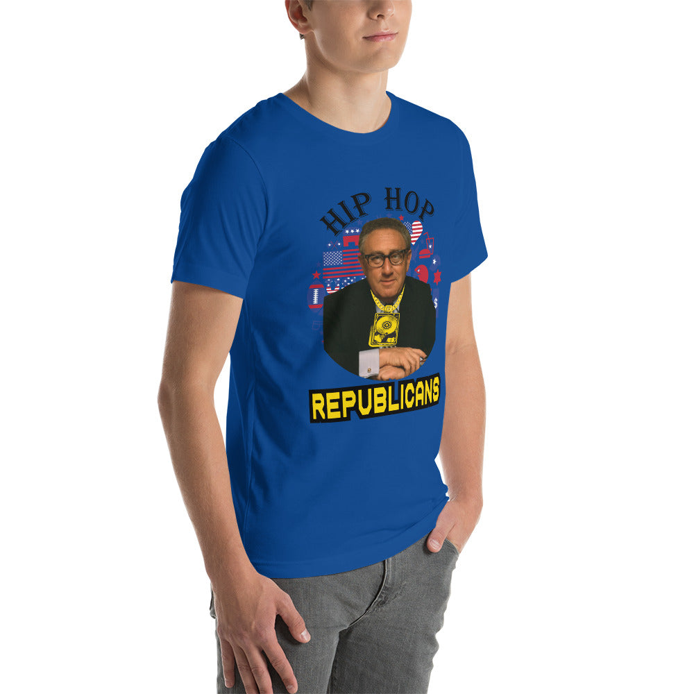 Shaping Global Relations: Henry Kissinger x Hip Hop x Republican Tee Design