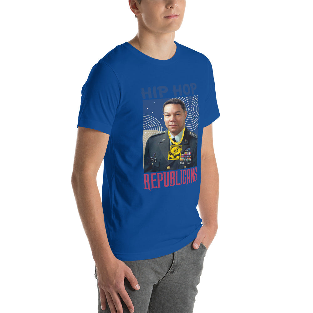 Breaking Barriers: Colin Powell x Hip Hop x Republican Tee Design