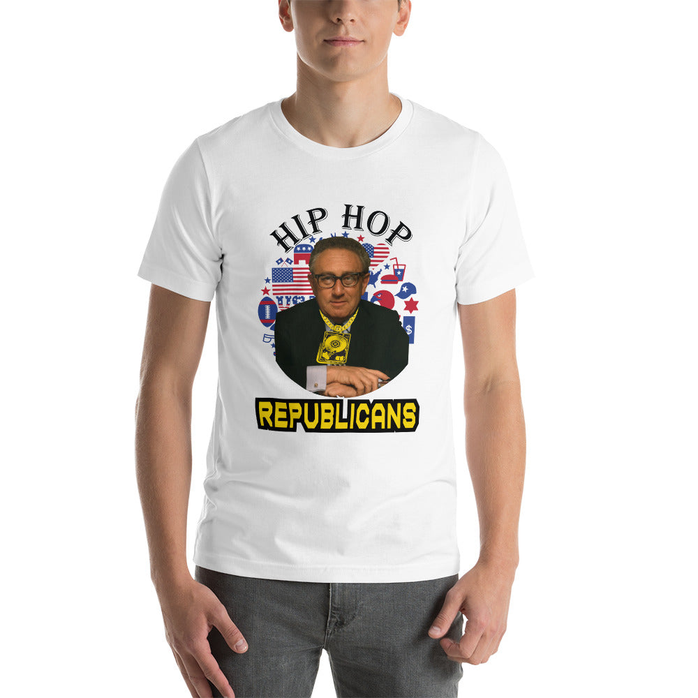 Shaping Global Relations: Henry Kissinger x Hip Hop x Republican Tee Design