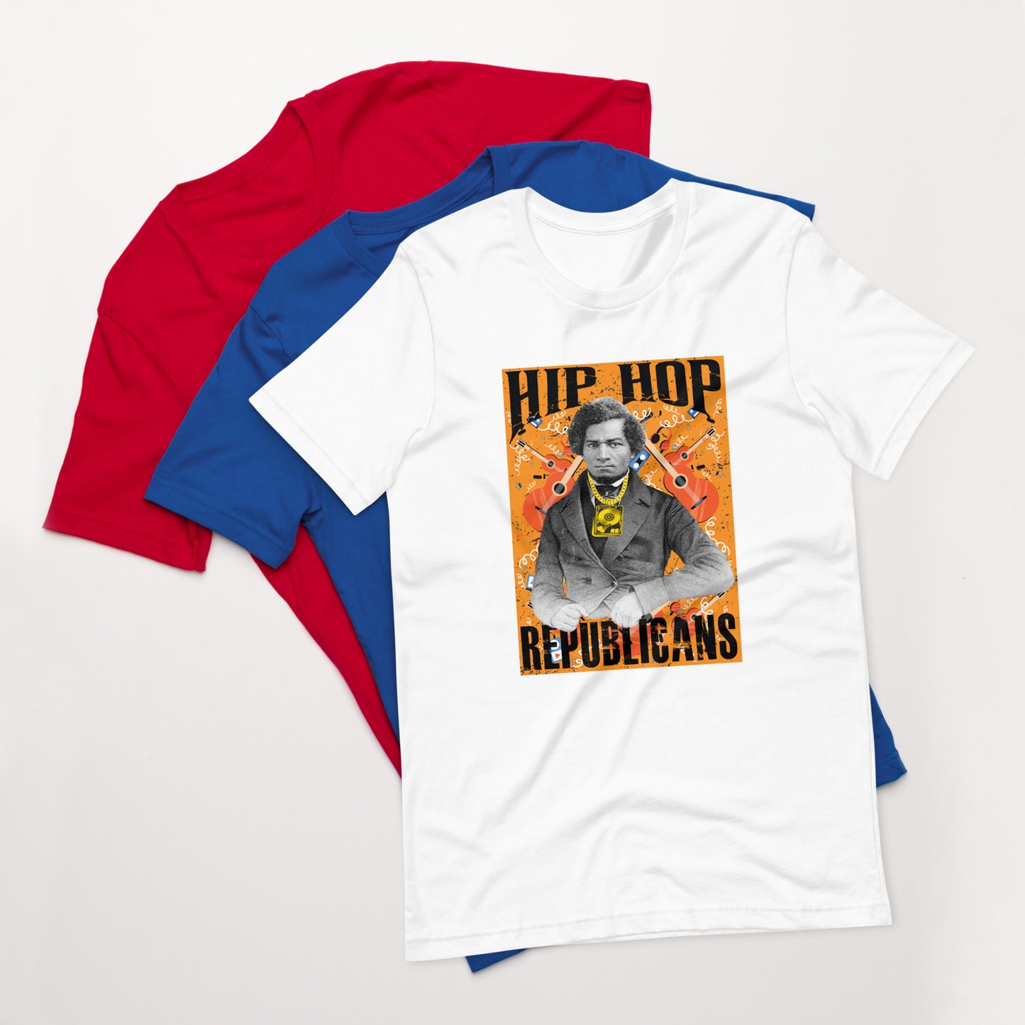 Championing Freedom: Frederick Douglass x Hip Hop x Republican Tee Design