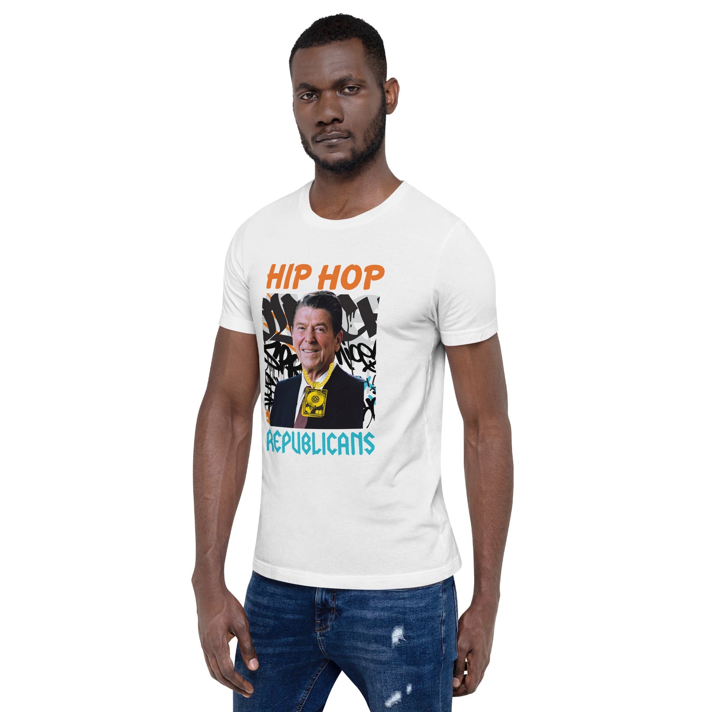 Revitalizing America: Ronald Reagan x Hip Hop x Republican Tee Design