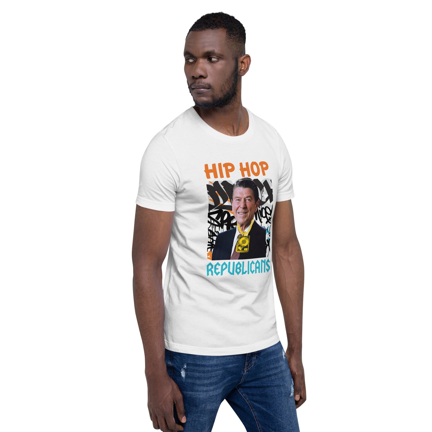 Revitalizing America: Ronald Reagan x Hip Hop x Republican Tee Design