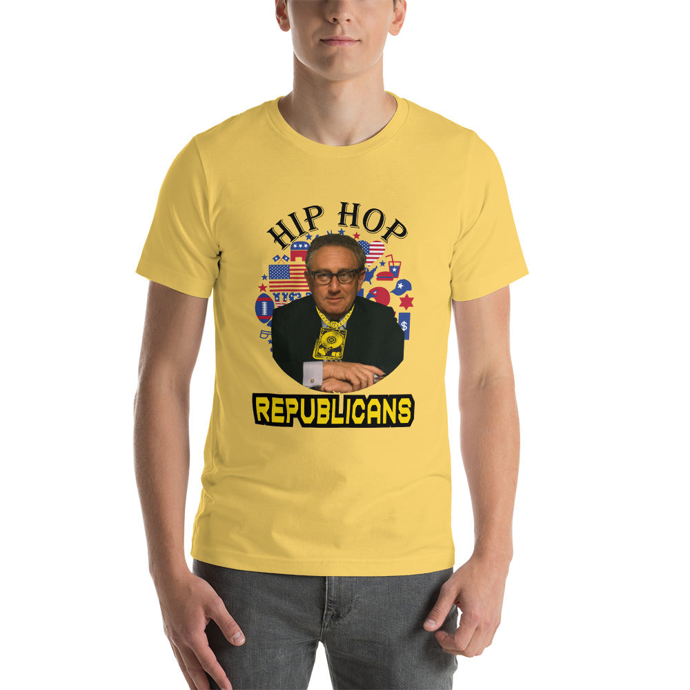 Shaping Global Relations: Henry Kissinger x Hip Hop x Republican Tee Design