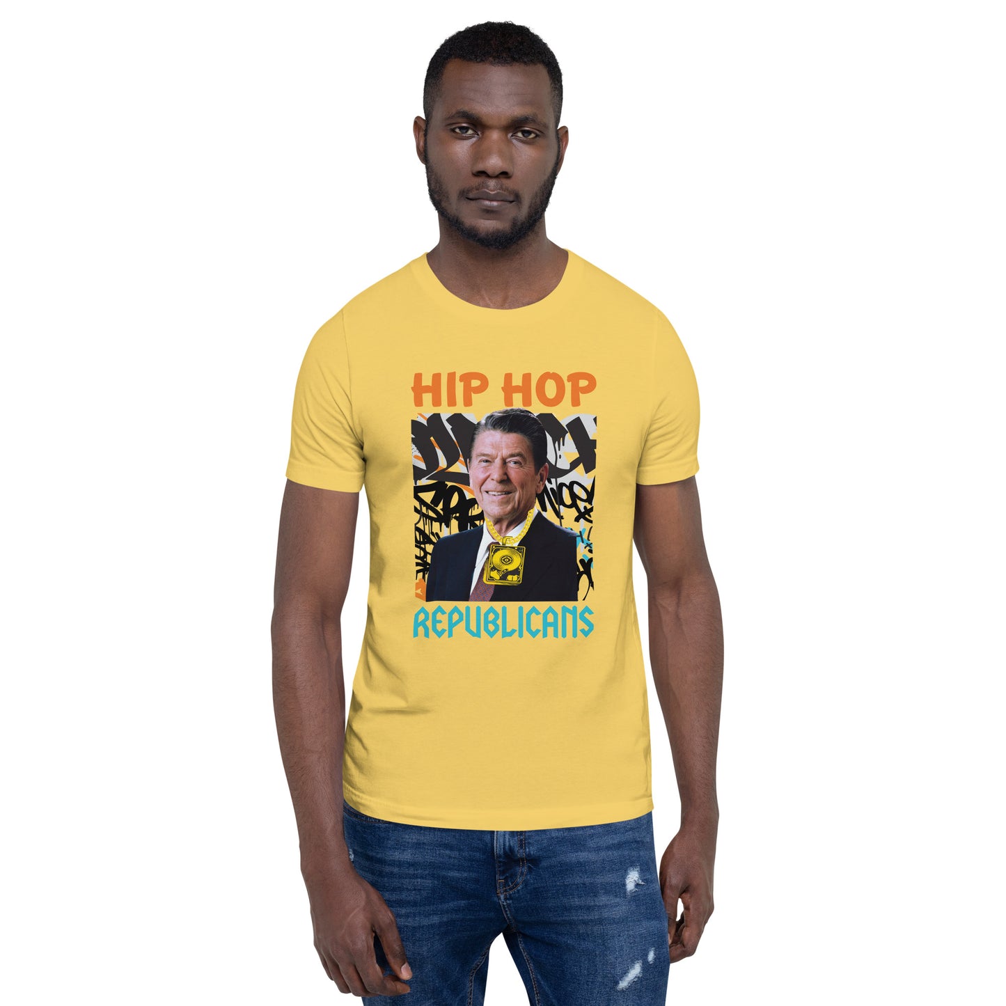 Revitalizing America: Ronald Reagan x Hip Hop x Republican Tee Design