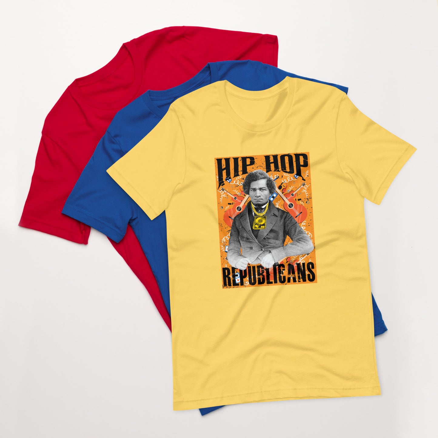 Championing Freedom: Frederick Douglass x Hip Hop x Republican Tee Design