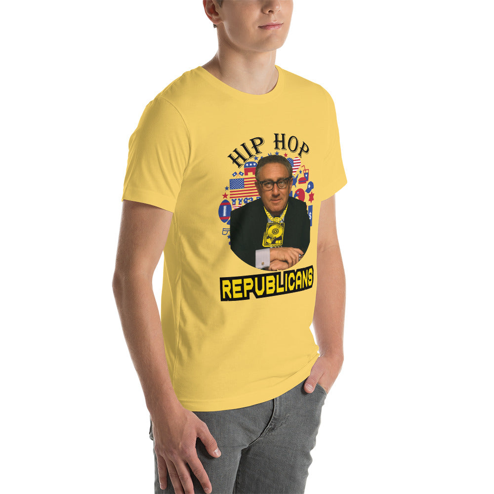 Shaping Global Relations: Henry Kissinger x Hip Hop x Republican Tee Design